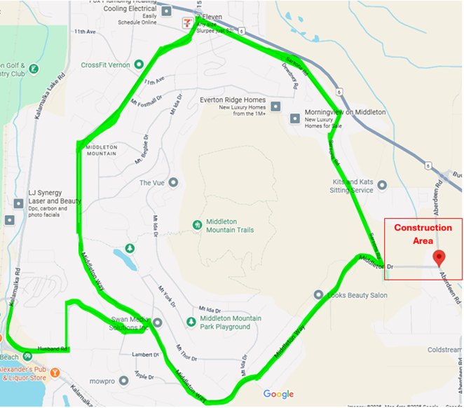 Middleton Map